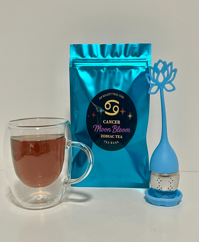 Moon Bloom Cancer Zodiac Tea