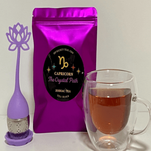 Crystal Path Capricorn Zodiac Tea