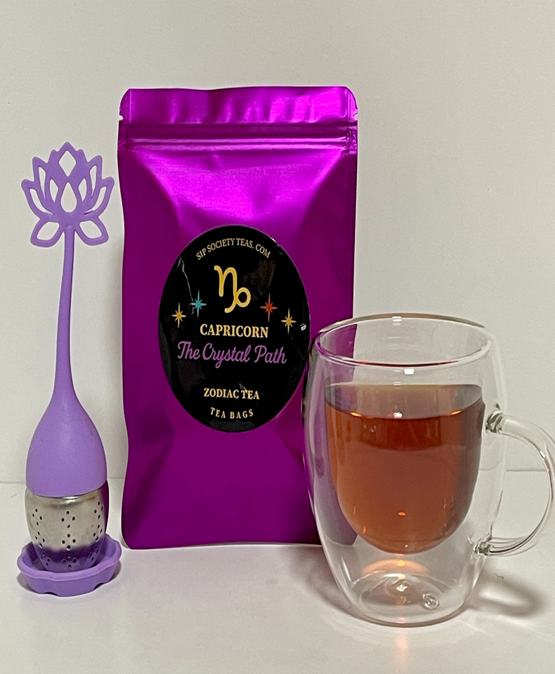 Crystal Path Capricorn Zodiac Tea