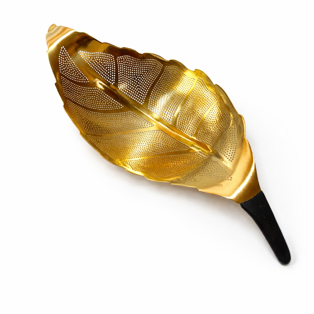 Golden Leaf Tea Strainer