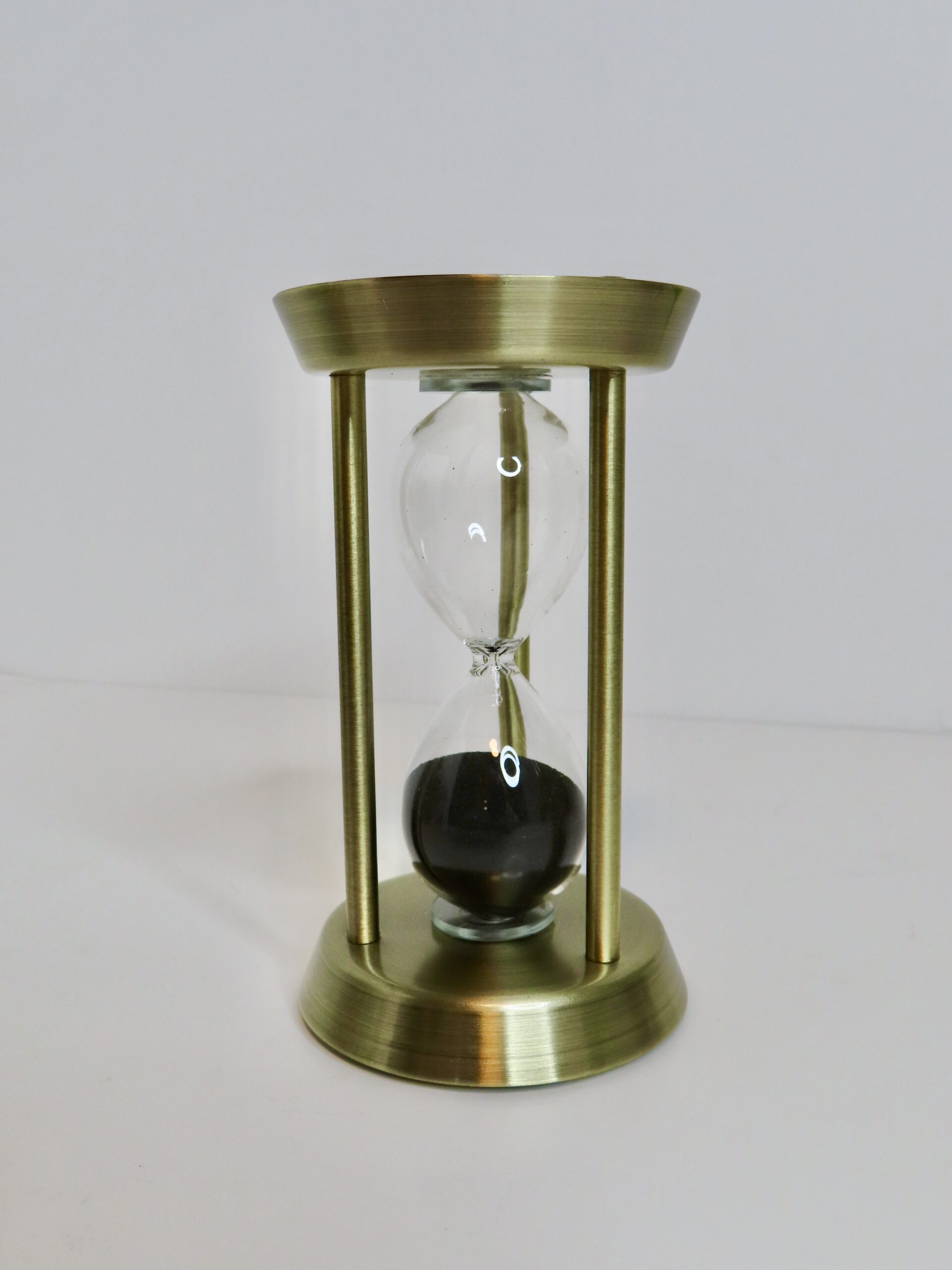 Vintage Metal Hourglass….The Art of the Perfect Brew - Image 2