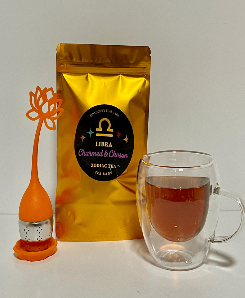 Charmed & Chosen Libra Zodiac Tea