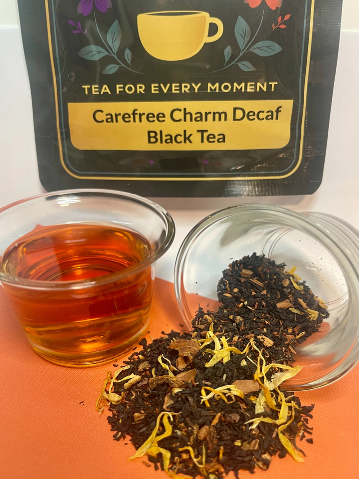 Carefree Charm Decaf Black Tea