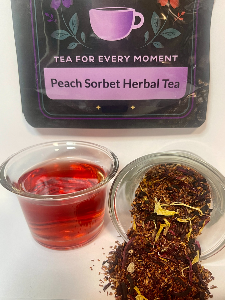 Peach Sorbet Herbal Tea