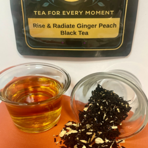 Rise and Radiate Ginger Peach Black Tea